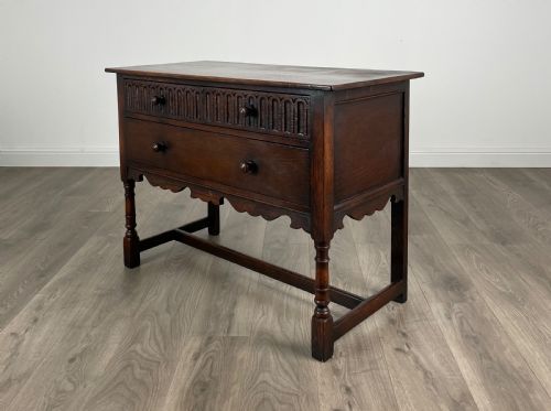 ANTIQUE 20TH CENTURY SIDEBOARD IN OAK - ADDITIONAL PHOTO 1