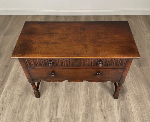 ANTIQUE 20TH CENTURY SIDEBOARD IN OAK - ADDITIONAL PHOTO 8
