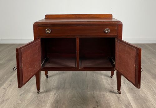 ANTIQUE 20TH CENTURY CUPBOARD IN MAHOGANY - ADDITIONAL PHOTO 1