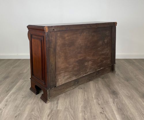 ANTIQUE 20TH CENTURY ART NOUVEAU STYLE SIDEBOARD IN WALNUT - ADDITIONAL PHOTO 3