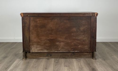 ANTIQUE 20TH CENTURY ART NOUVEAU STYLE SIDEBOARD IN WALNUT - ADDITIONAL PHOTO 4