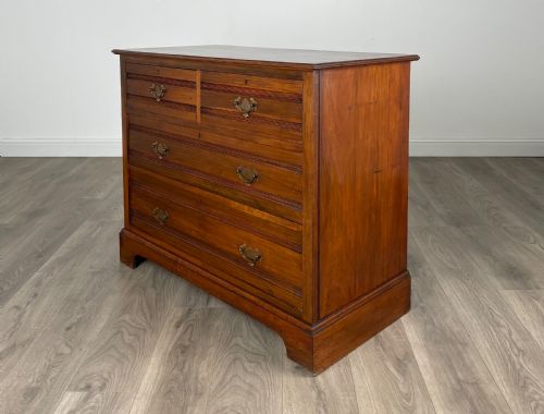 ANTIQUE 20TH CENTURY CHEST OF DRAWERS IN WALNUT - ADDITIONAL PHOTO 1