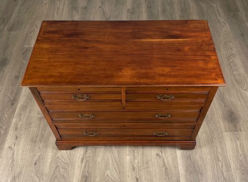 ANTIQUE 20TH CENTURY CHEST OF DRAWERS IN WALNUT - ADDITIONAL PHOTO 8