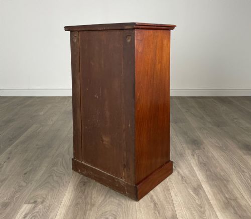 ANTIQUE 20TH CENTURY GLAZED CABINET IN WALNUT - ADDITIONAL PHOTO 5