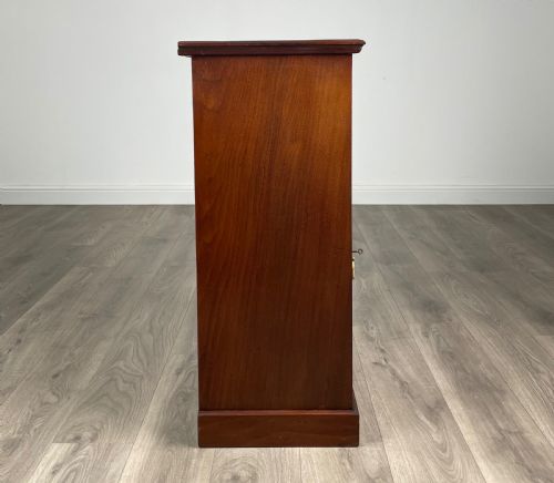 ANTIQUE 20TH CENTURY GLAZED CABINET IN WALNUT - ADDITIONAL PHOTO 6