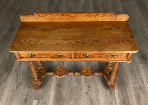 ANTIQUE 19TH CENTURY PITCH PINE WASHSTAND - ADDITIONAL PHOTO 8