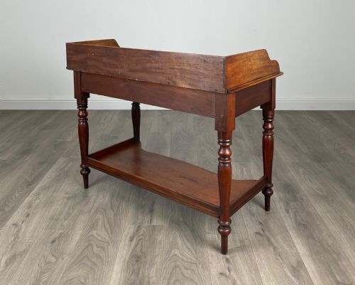 ANTIQUE 18TH CENTURY WASHSTAND IN MAHOGANY - ADDITIONAL PHOTO 5