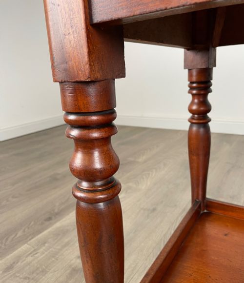 ANTIQUE 18TH CENTURY WASHSTAND IN MAHOGANY - ADDITIONAL PHOTO 11