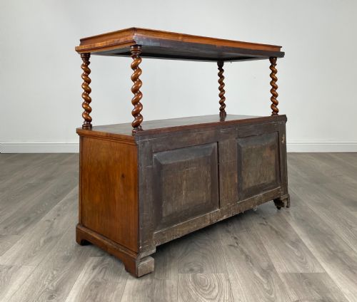ANTIQUE 19TH CENTURY SIDEBOARD BUFFET IN MAHOGANY - ADDITIONAL PHOTO 3