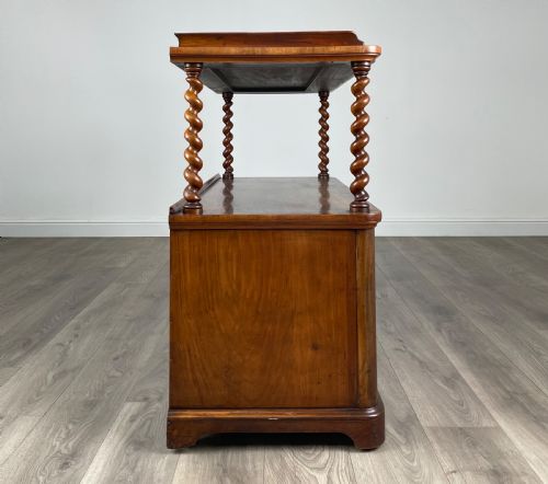 ANTIQUE 19TH CENTURY SIDEBOARD BUFFET IN MAHOGANY - ADDITIONAL PHOTO 5