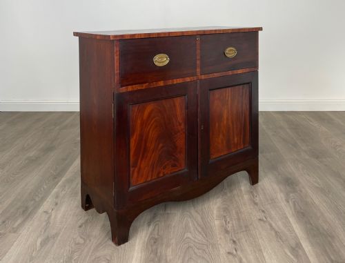 ANTIQUE 18TH CENTURY SECRETAIRE IN MAHOGANY - ADDITIONAL PHOTO 8