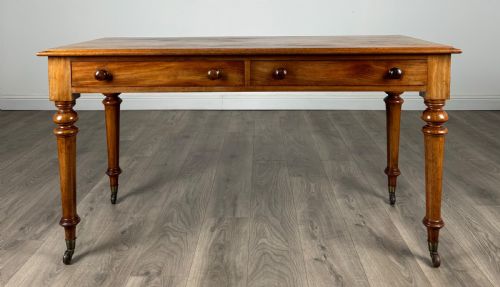 antique 19th century writing table in mahogany - CATEGORY: ANTIQUE TABLES - DATED 19TH CENTURY