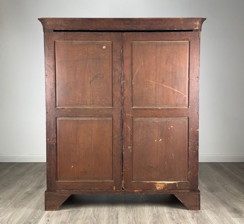 ANTIQUE 18TH CENTURY WARDROBE IN MAHOGANY - ADDITIONAL PHOTO 5