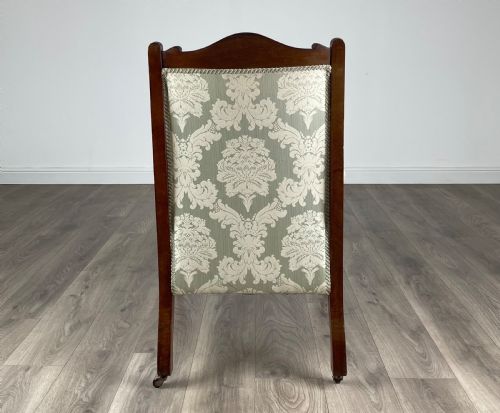 ANTIQUE 20TH CENTURY ARMCHAIR IN MAHOGANY - ADDITIONAL PHOTO 3