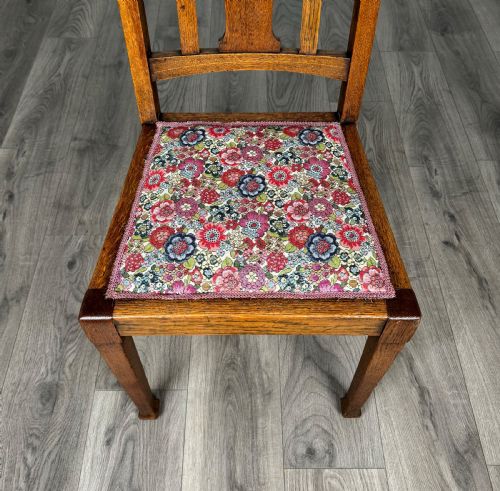 ANTIQUE 20TH CENTURY SET OF 6 ART NOUVEAU STYLE DINING CHAIRS - ADDITIONAL PHOTO 6