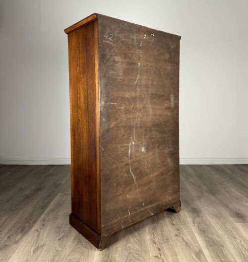 ANTIQUE 20TH CENTURY WARDROBE IN OAK - ADDITIONAL PHOTO 4