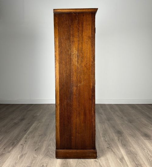 ANTIQUE 20TH CENTURY WARDROBE IN OAK - ADDITIONAL PHOTO 7