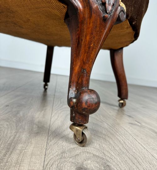 ANTIQUE EARLY 19TH CENTURY ARMCHAIR IN MAHOGANY - ADDITIONAL PHOTO 11