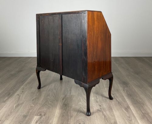 fig 6. Antique 20th Century Chippendale Style Bureau In Mahogany