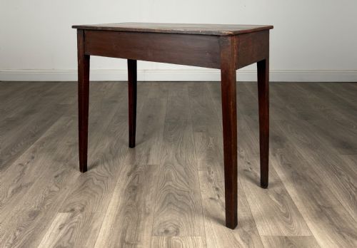 ANTIQUE 18TH CENTURY SIDE TABLE WRITING TABLE IN MAHOGANY - ADDITIONAL PHOTO 5