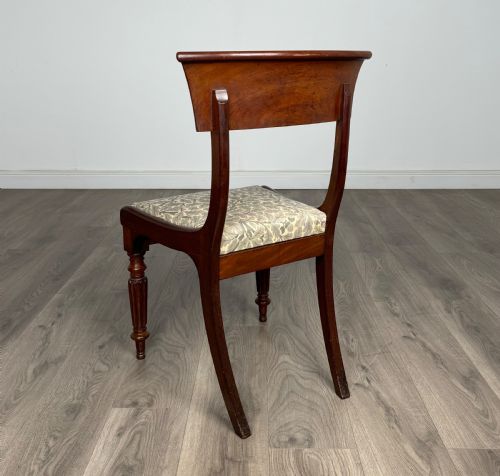 ANTIQUE 18TH CENTURY SET OF 6 MAHOGANY DINING CHAIRS - ADDITIONAL PHOTO 6