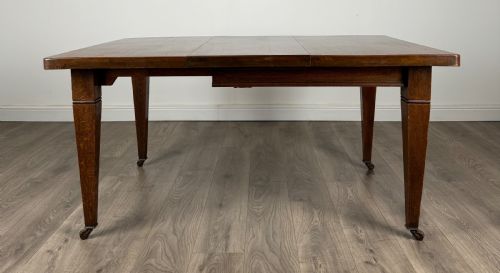 ANTIQUE 20TH CENTURY DINING TABLE IN OAK - ADDITIONAL PHOTO 1