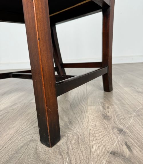 ANTIQUE 20TH CENTURY SET OF 10 CHIPPENDALE STYLE DINING CHAIRS IN MAHOGANY - ADDITIONAL PHOTO 5