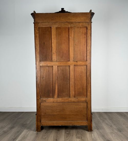 ANTIQUE 19TH CENTURY FRENCH ARMOIRE IN ROSEWOOD - ADDITIONAL PHOTO 3