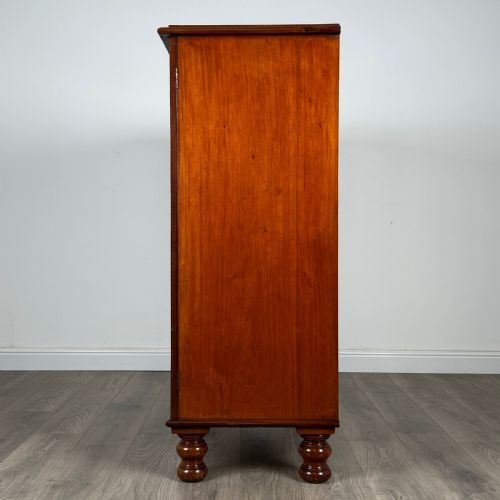 ANTIQUE 19TH CENTURY DWARF WARDROBE IN MAHOGANY - ADDITIONAL PHOTO 3