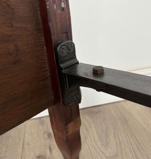 ANTIQUE 19TH CENTURY FRENCH DOUBLE BED IN ROSEWOOD - ADDITIONAL PHOTO 7