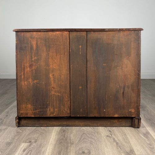 ANTIQUE 19TH CENTURY CHEST OF DRAWERS IN MAHOGANY - ADDITIONAL PHOTO 4