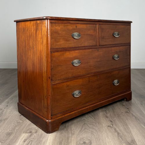 ANTIQUE 19TH CENTURY CHEST OF DRAWERS IN MAHOGANY - ADDITIONAL PHOTO 7