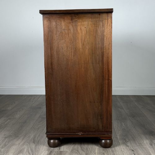 ANTIQUE 19TH CENTURY CHEST OF DRAWERS IN MAHOGANY - ADDITIONAL PHOTO 2