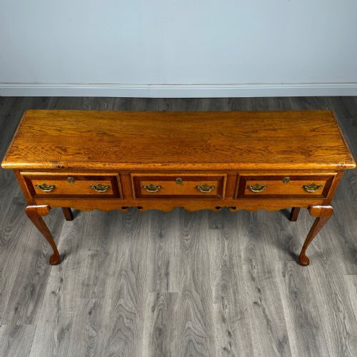 ANTIQUE 20TH CENTURY GOLDEN OAK SIDEBOARD - ADDITIONAL PHOTO 8