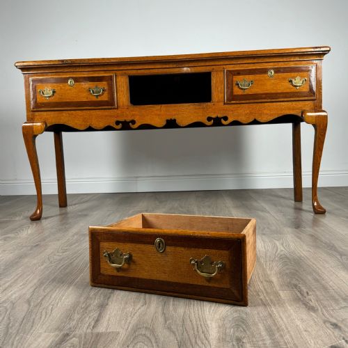 ANTIQUE 20TH CENTURY GOLDEN OAK SIDEBOARD - ADDITIONAL PHOTO 9