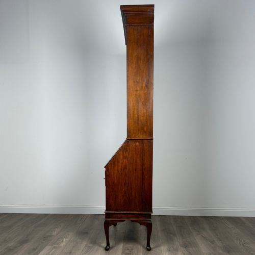 ANTIQUE 20TH CENTURY BUREAU BOOKCASE IN OAK - ADDITIONAL PHOTO 3