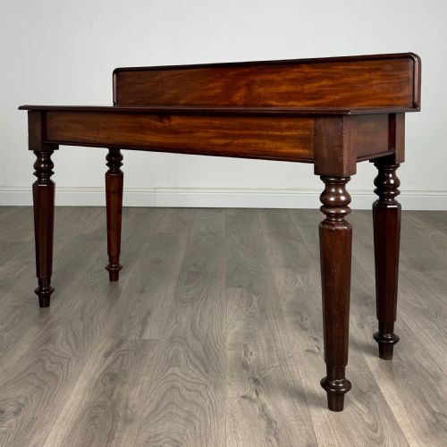 ANTIQUE 19TH CENTURY CONSOLE TABLE SIDE TABLE IN MAHOGANY - ADDITIONAL PHOTO 1