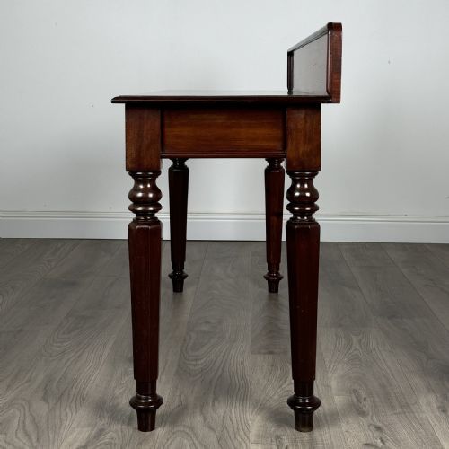 ANTIQUE 19TH CENTURY CONSOLE TABLE SIDE TABLE IN MAHOGANY - ADDITIONAL PHOTO 2