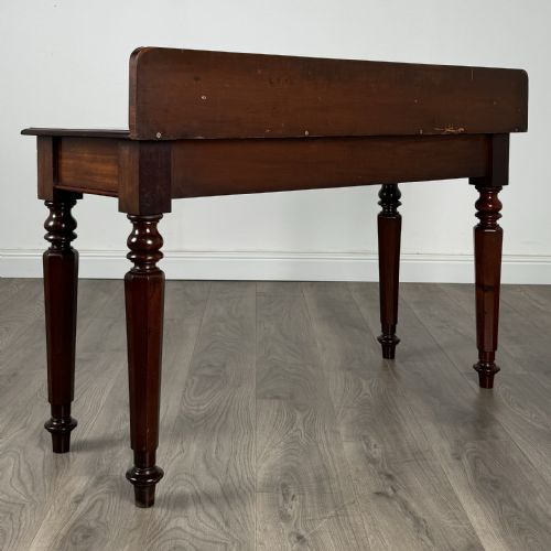 ANTIQUE 19TH CENTURY CONSOLE TABLE SIDE TABLE IN MAHOGANY - ADDITIONAL PHOTO 3