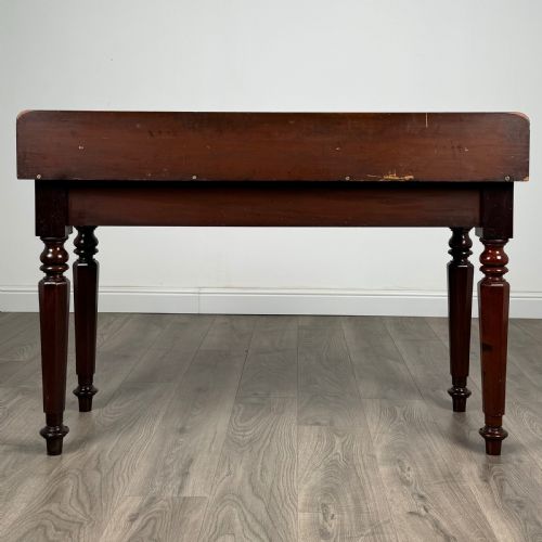 ANTIQUE 19TH CENTURY CONSOLE TABLE SIDE TABLE IN MAHOGANY - ADDITIONAL PHOTO 4