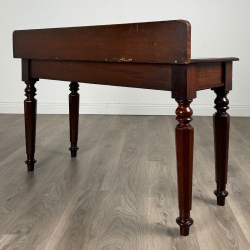 ANTIQUE 19TH CENTURY CONSOLE TABLE SIDE TABLE IN MAHOGANY - ADDITIONAL PHOTO 5