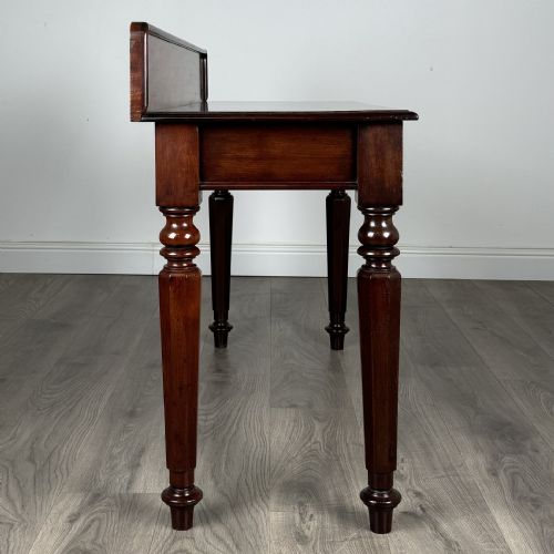 ANTIQUE 19TH CENTURY CONSOLE TABLE SIDE TABLE IN MAHOGANY - ADDITIONAL PHOTO 6
