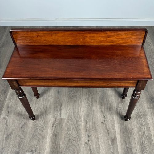 ANTIQUE 19TH CENTURY CONSOLE TABLE SIDE TABLE IN MAHOGANY - ADDITIONAL PHOTO 8
