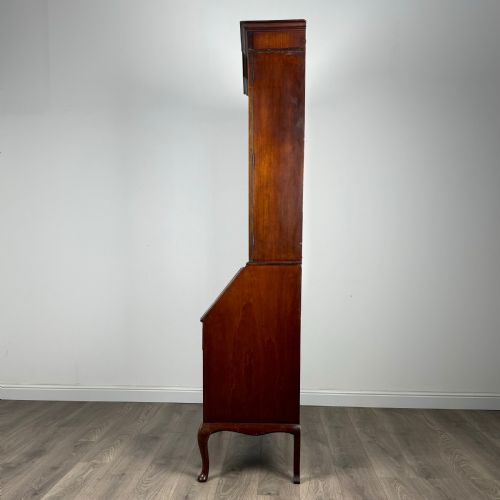 ANTIQUE LATE 19TH CENTURY BUREAU BOOKCASE IN MAHOGANY - ADDITIONAL PHOTO 3