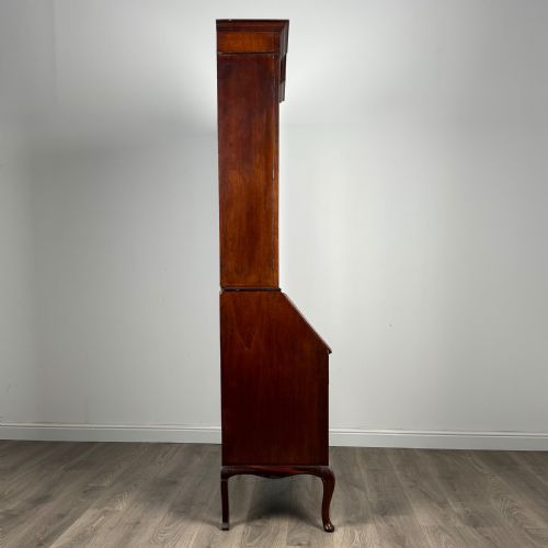 ANTIQUE LATE 19TH CENTURY BUREAU BOOKCASE IN MAHOGANY - ADDITIONAL PHOTO 7