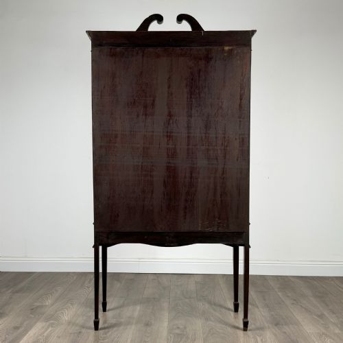ANTIQUE 19TH CENTURY DISPLAY CABINET IN MAHOGANY - ADDITIONAL PHOTO 5
