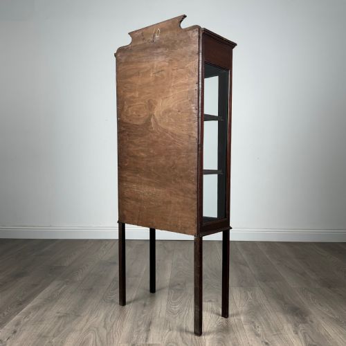 ANTIQUE LATE 19TH CENTURY DISPLAY CABINET IN MAHOGANY - ADDITIONAL PHOTO 6