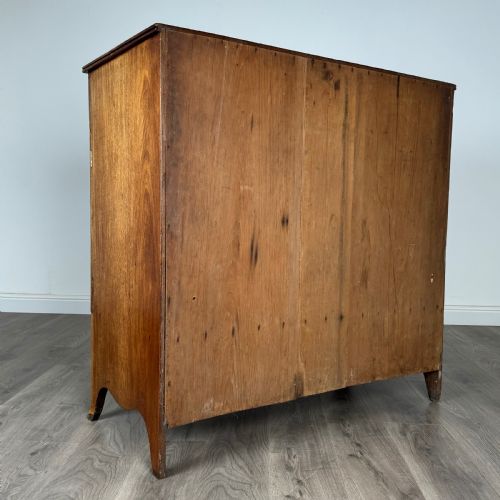 ANTIQUE 18TH CENTURY CUPBOARD IN MAHOGANY - ADDITIONAL PHOTO 4