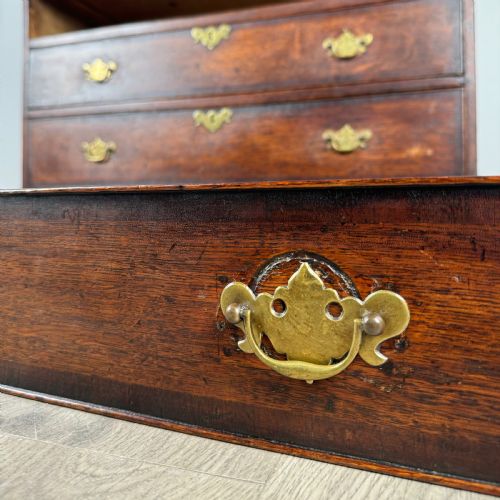 ANTIQUE 18TH CENTURY FINE QUALITY BUREAU IN OAK - ADDITIONAL PHOTO 11