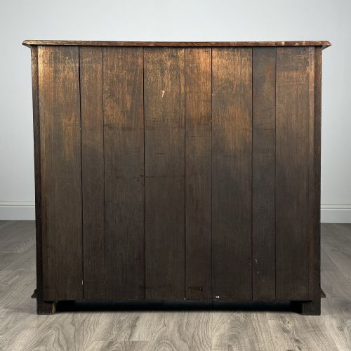 ANTIQUE 20TH CENTURY FINE QUALITY BOOKCASE IN OAK - ADDITIONAL PHOTO 5